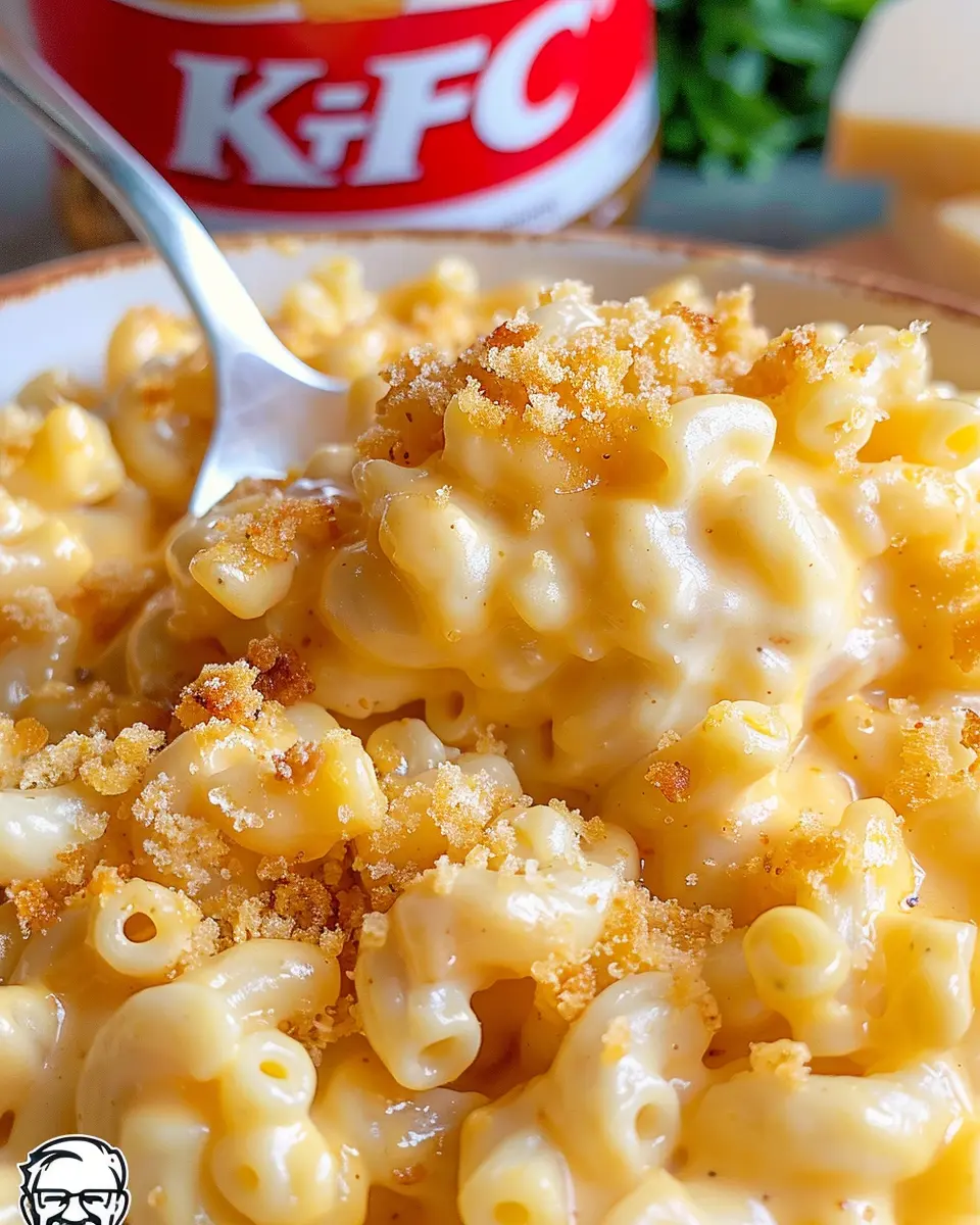 KFC Mac and Cheese Recipe with Turkey Bacon for Comforting Indulgence