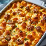Tater Tot Sausage Breakfast Casserole