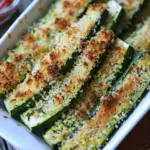 Crispy Baked Parmesan Zucchini Recipe