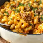 One-Pot Cheeseburger Macaroni for Busy Nights