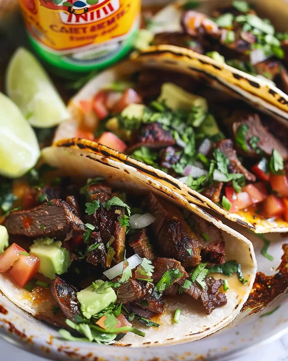 Stovetop Carne Asada Street-Style Tacos: Easy and Flavorful Recipe