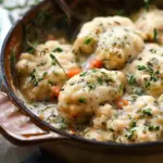 Springtime Chicken & Dumplings with Hella Fresh Herbs