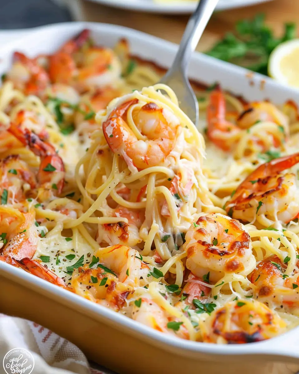 Shrimp Scampi Pasta Bake: An Easy Indulgence for Home Chefs