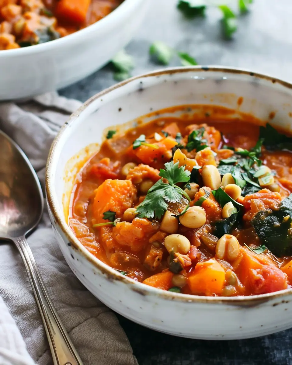 African Peanut Stew: Indulgent Comfort Food with Turkey Bacon