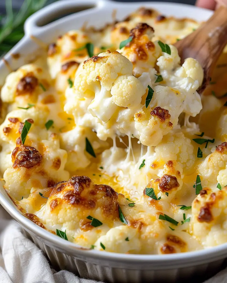 Keto Cauliflower Cheese: Easy, Creamy Delight with Turkey Bacon