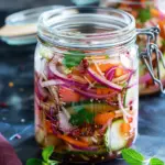 Quick Fridge Pickled Vegetables