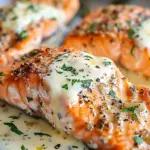 Baked Boursin Salmon