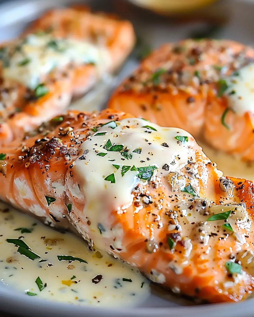 Baked Boursin Salmon: Easy, Flavorful Delight for Dinner