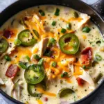 Spicy Jalapeño Popper Chicken Soup