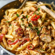 Cajun Chicken Pasta Recipe: Easy Weeknight Delight with Turkey Bacon