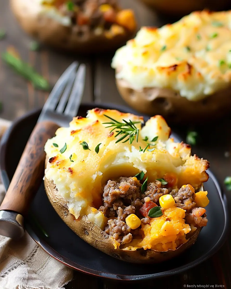 Shepherd’s Pie Baked Potato: A Comforting Twist on Tradition