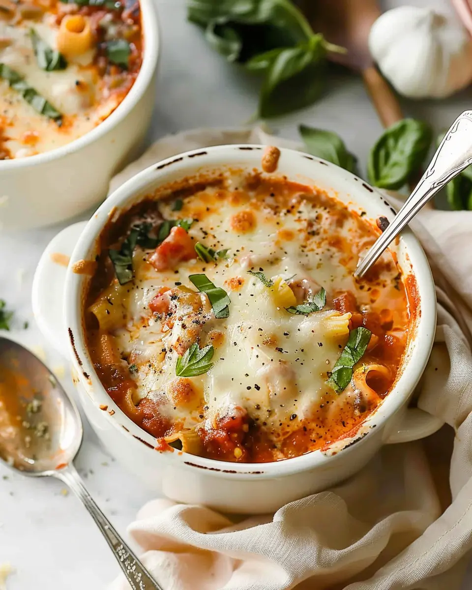 Easy Creamy Lasagna Soup: A Cozy Twist with Turkey Bacon and Chicken Ham
