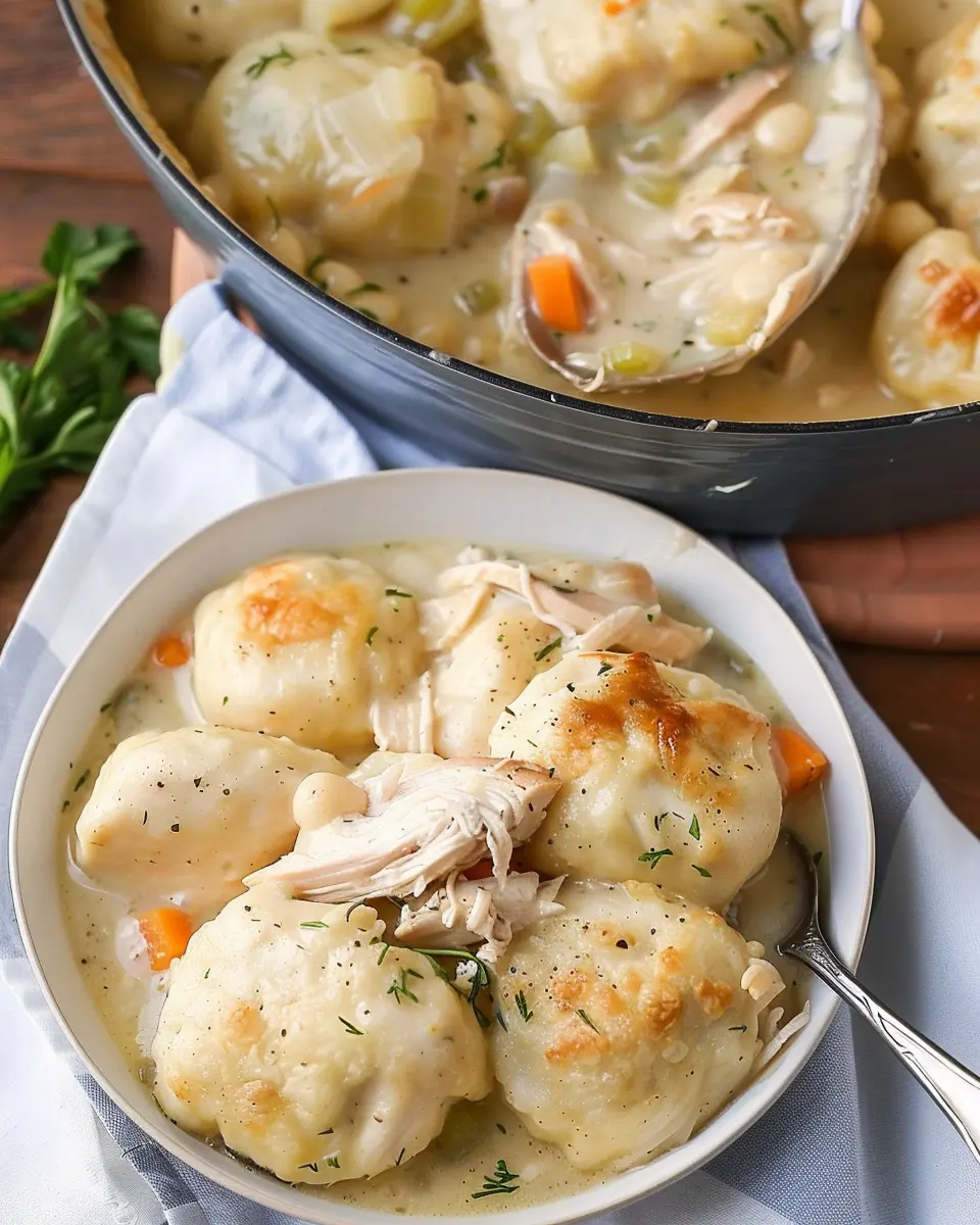 Easy Chicken and Dumplings with Cream of Chicken: Comfort Food Bliss