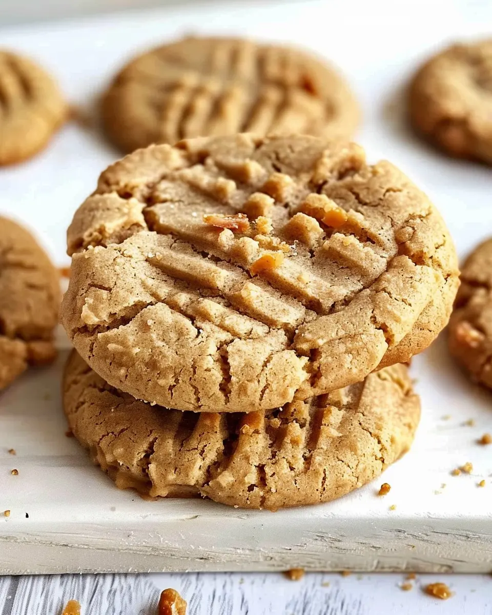 Chewy Peanut Butter Cookies – Ultra Soft and Irresistibly Good