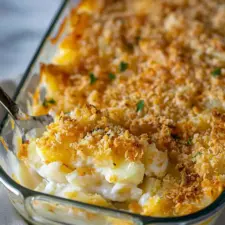 Funeral Potatoes Recipe: Indulgent Comfort with Turkey Bacon and Chicken Ham