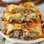 Keto Philly Cheesesteak Roll Ups