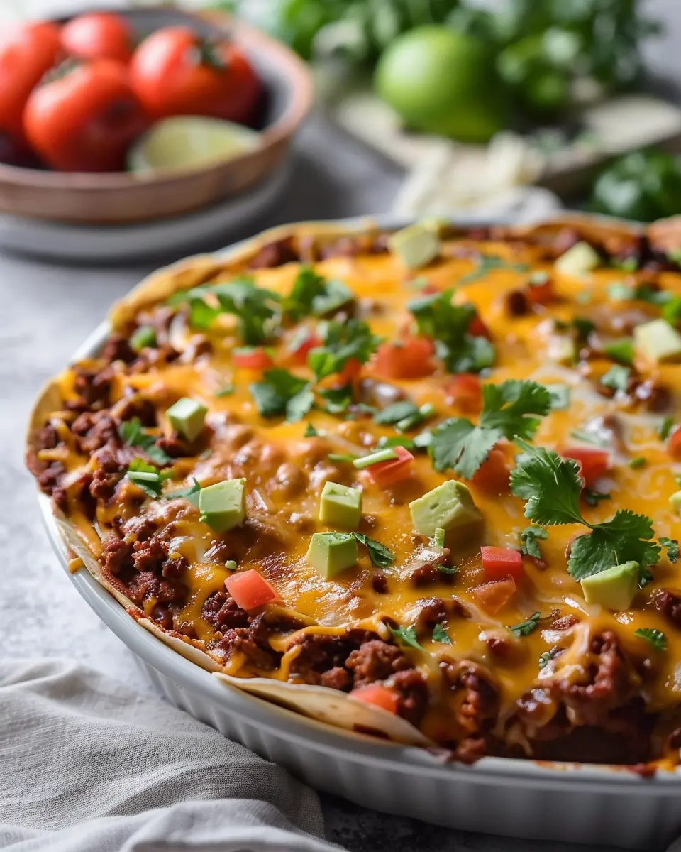 Taco Casserole With Tortillas: Easy, Flavor-Packed Family Meal