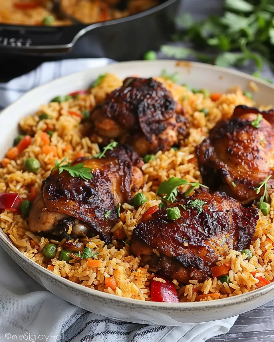 Caribbean Chicken and Rice: Easy Recipe for Flavorful Comfort Food