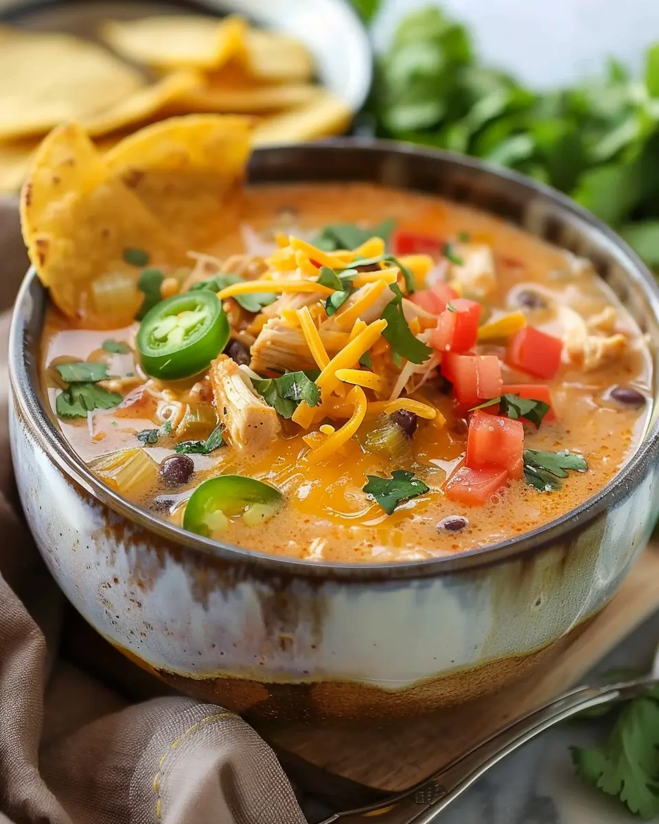 Creamy Chicken Tortilla Soup: The Ultimate Indulgent Comfort Dish
