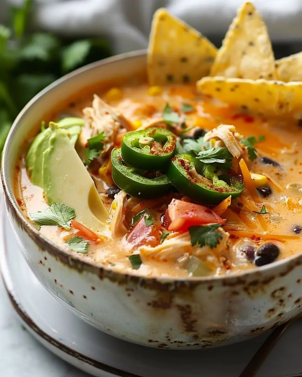 Creamy Chicken Tortilla Soup: The Best Cozy Comfort Food Recipe