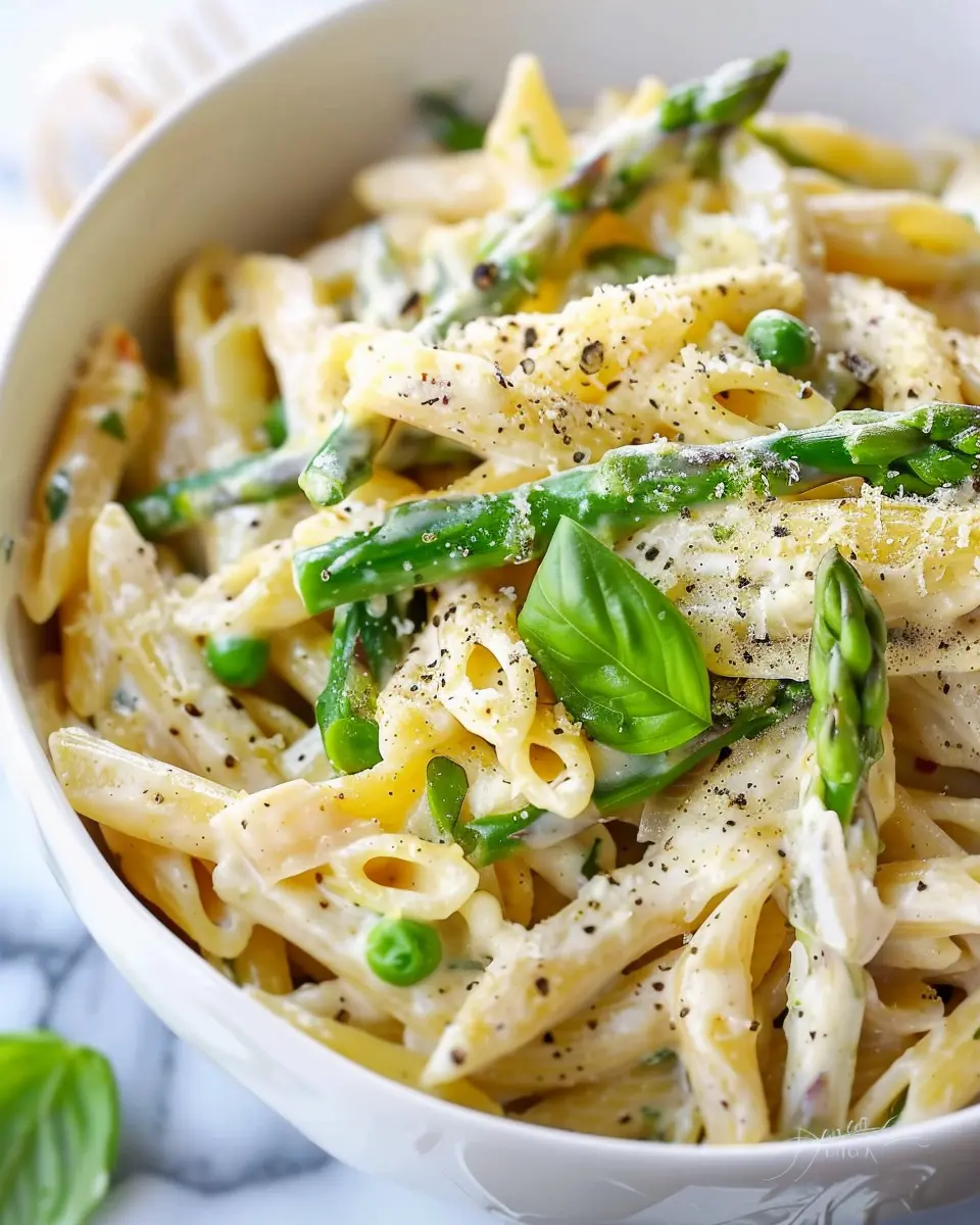 Creamy Asparagus Pasta: A Deliciously Easy Weeknight Meal
