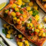 Salmon Recipe with Fresh Mango Salsa