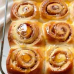 The Best Glazed Orange Sweet Rolls
